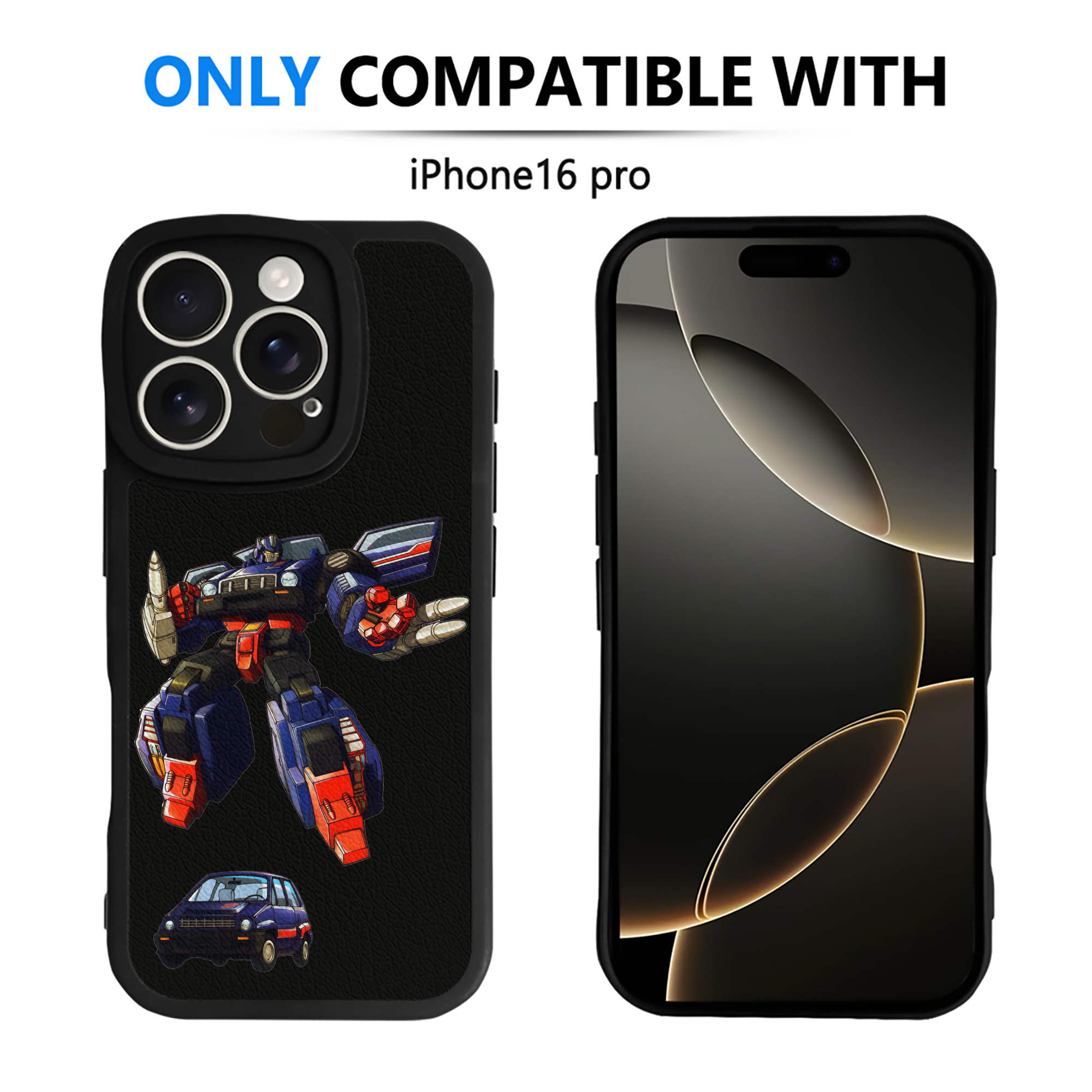（画像用）  【iPhone 16シリーズ対応】シリコンスマホケース（レザー調） 材質：シリコン